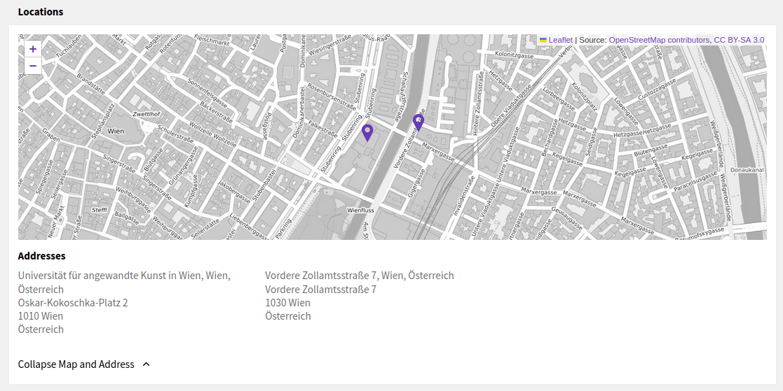 Data Transformation for Locations Example